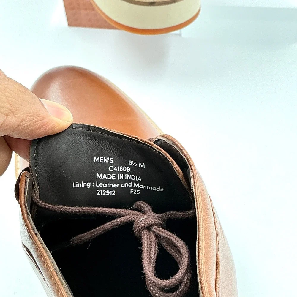 Cole Haan Men Size 8.5 Grand 360 British Tan Leather Chukka Boots NEW Morse $228